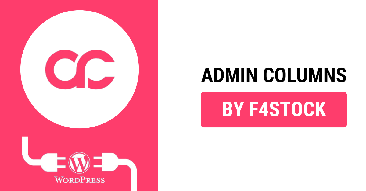 admin columns pro wordpress plugin