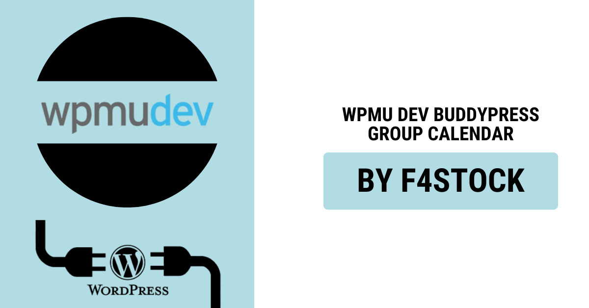 WPMU DEV BuddyPress Group Calendar showing upcoming community events