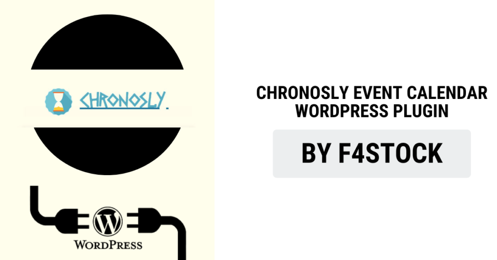 Chronosly Event Calendar Plugin on WordPress dashboard