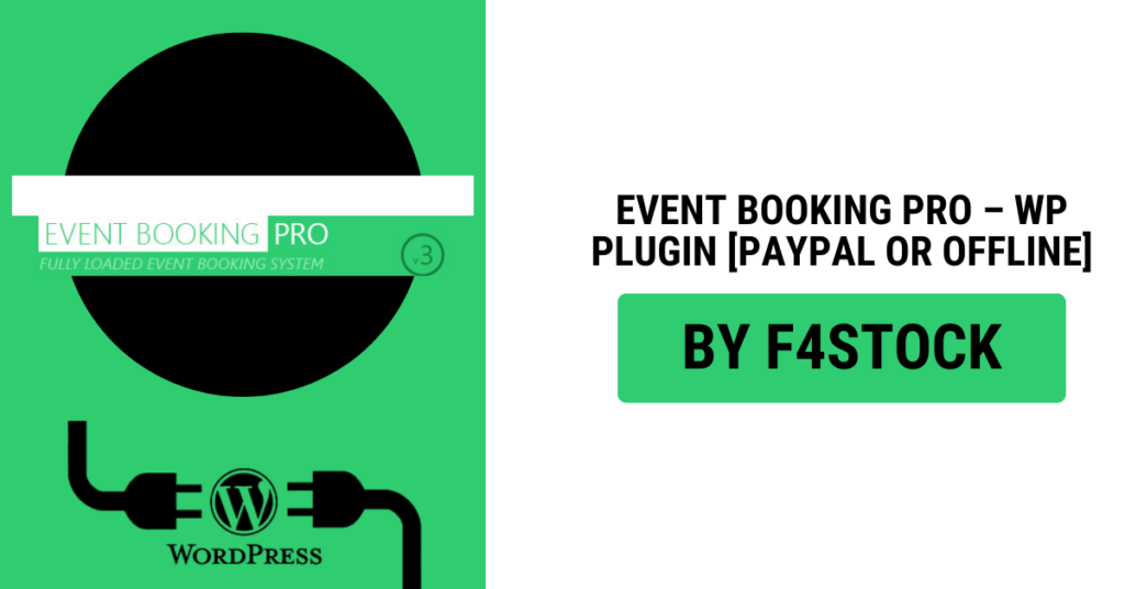 Event Booking Pro PayPal and offline payment integration for seamless event registration