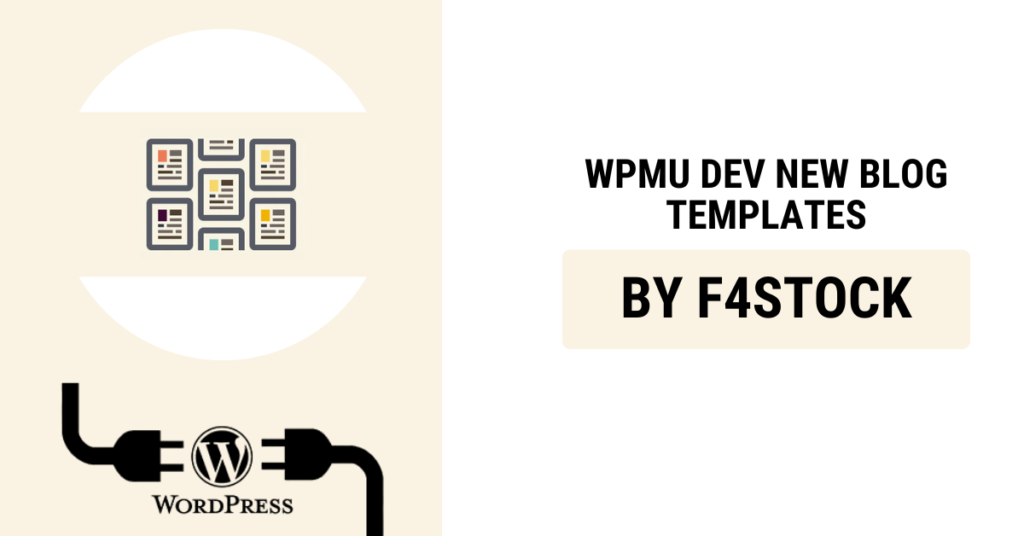 WPMU DEV new blog templates showcased on a WordPress website