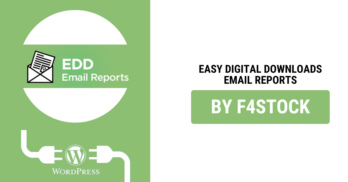 Easy Digital Downloads Email Reports customization dashboard in WordPress