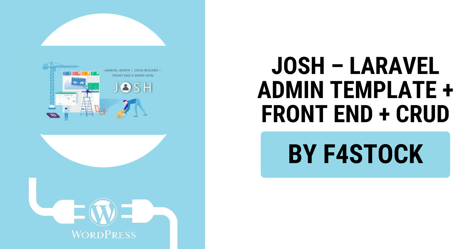 Josh Laravel Admin Template Dashboard Screenshot