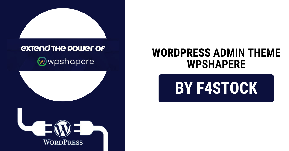 WPShapere WordPress Admin Theme Customization